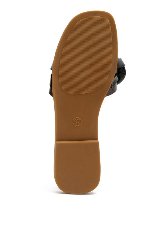 CAROONS CLEAR SLIDE FLATS Coco’s Tee Boutique